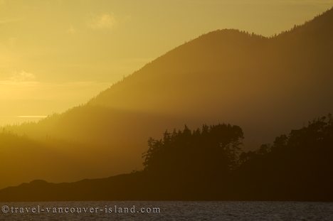 Photo: Sunset Nootka Sound